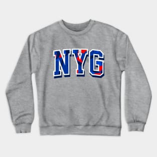 New York Football Retro Crewneck Sweatshirt